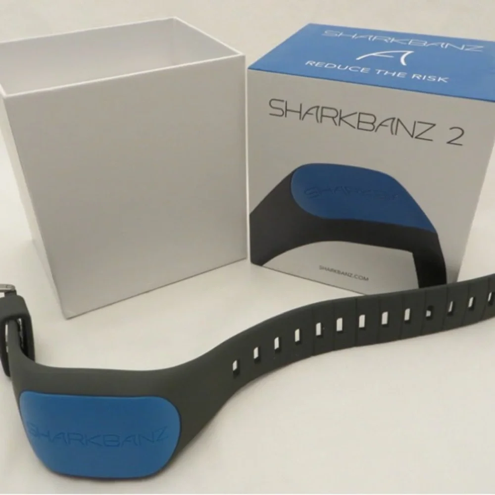 Sharkbanz 2 Shark Deterrent Band - Slate Blue and Black
